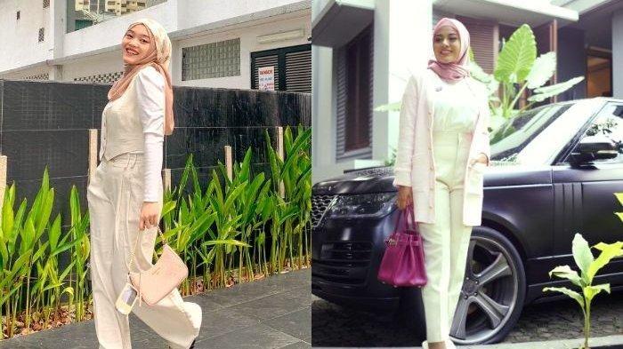 Beginilah fashion hijab Putri Delina dan Aurel Hermansyah ala cewek bumi.