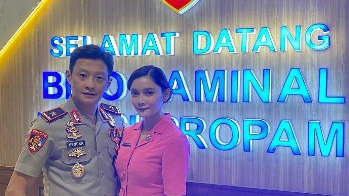 Brigjen Hendra Kurniawan dan sang istri, Seali Syah.