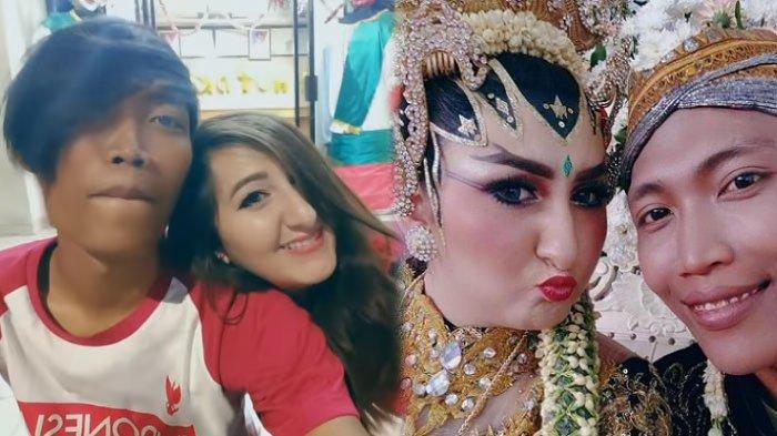 Viral kisah cinta bule asal Austria bernama Arzum Balli dan petugas kebersihan bernama Bambang alias Awan.