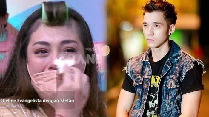 Celine Evangelista menangis dengar ucapan Stefan William setelah mereka resmi cerai
