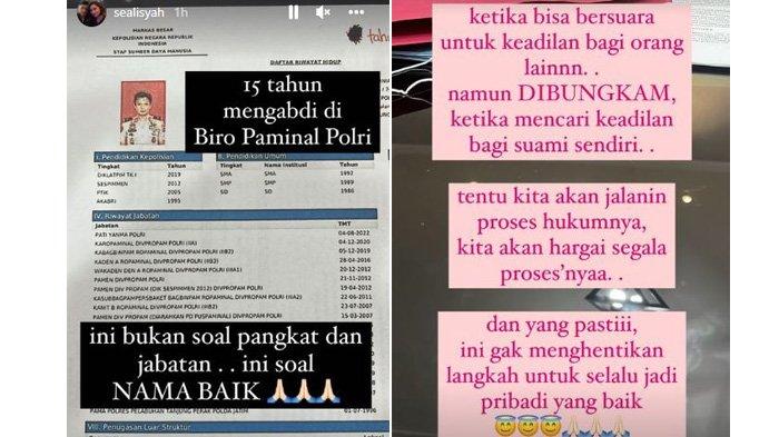 Curhat Seali Syah soal Hendra Kurniawan yang terseret kasus Ferdy Sambo