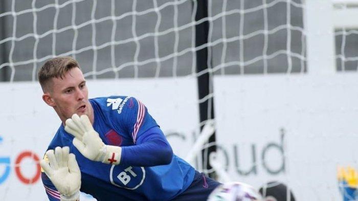 Dean Henderson penjaga gawang Manchester United dan Inggris di Euro 2020