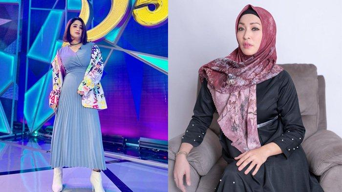 Dewi Perssik dan Angelina Sondakh