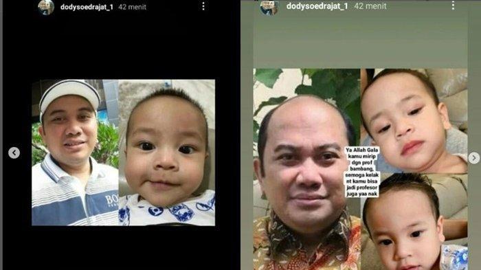 Doddy Sudrajat pajang foto Gala dengan Prof Bambang