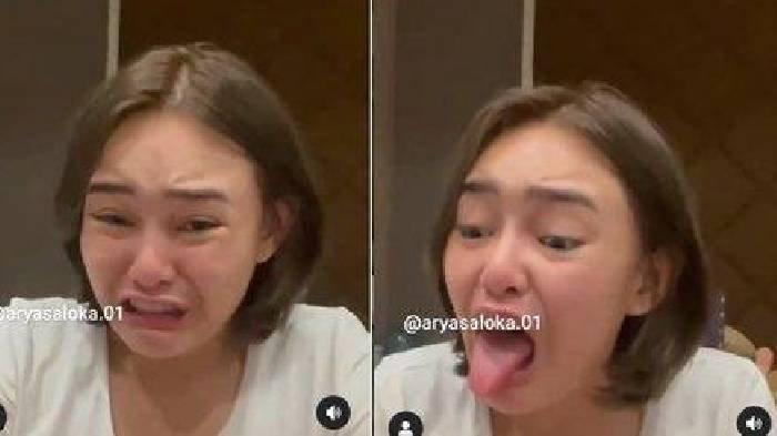 Ekspresi Amanda Manopo saat harus meminum obat pahit