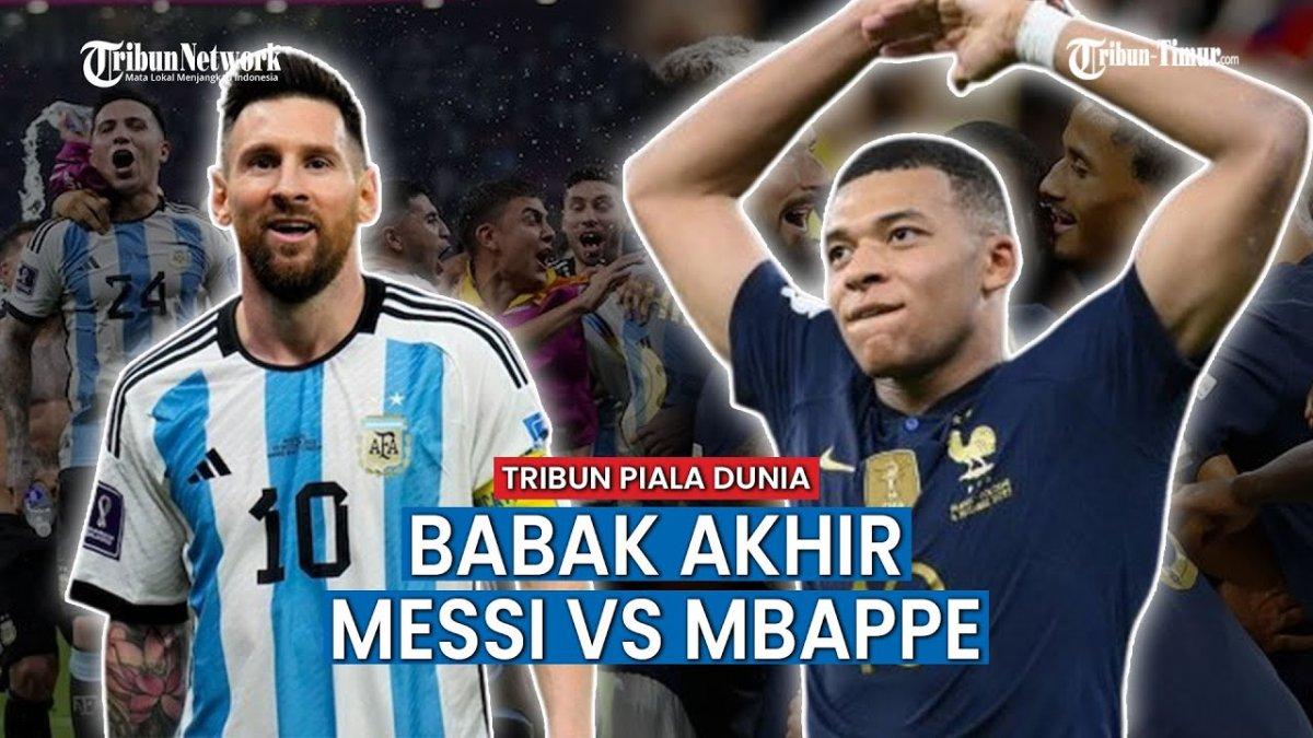 Final Piala Dunia 2022 antara Argentina vs Prancis