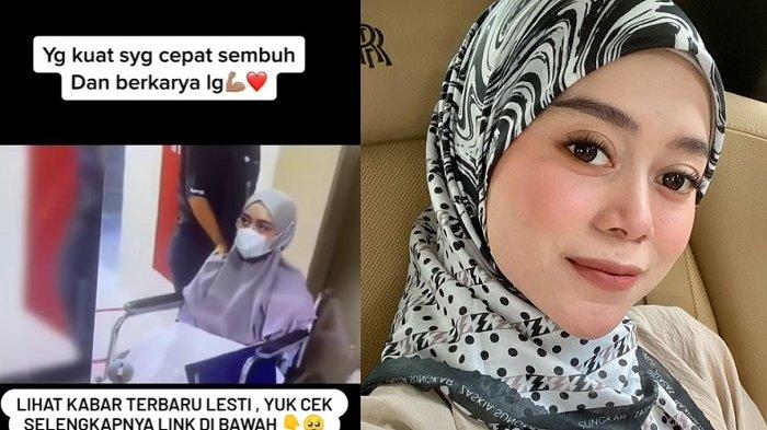 Foto terbaru Lesti Kejora, duduk di kursi roda