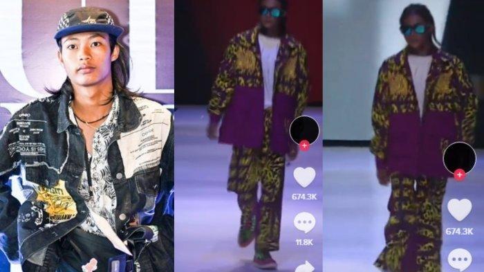 Gaya kece Bonge ikuti fashion show bergengsi