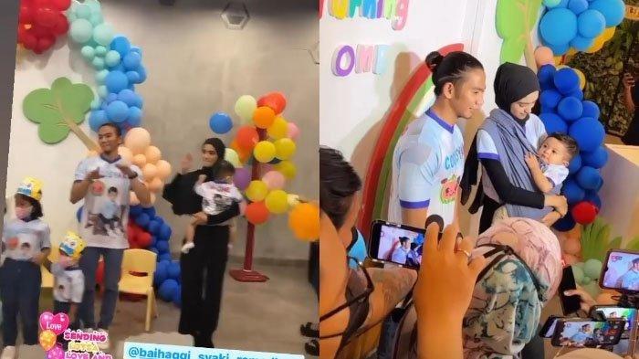 Gelagat Rizki DA dan Nadya Mustika saat ultah Syaki.