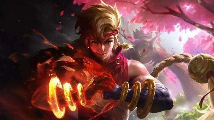 Ilustrasi hero fighter Yin di Mobile Legends: Bang Bang.