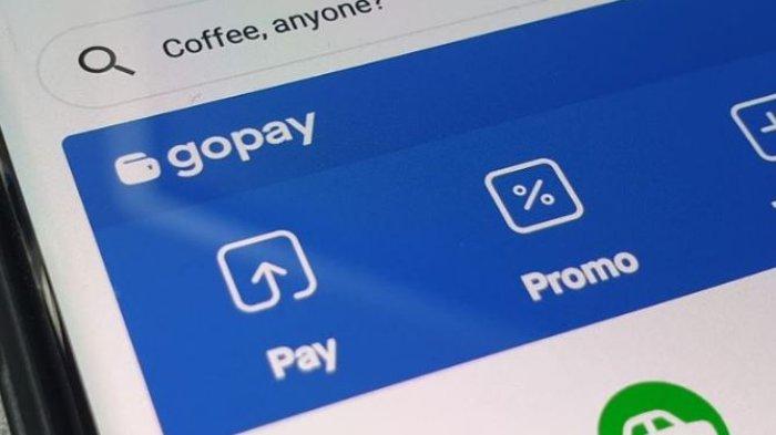 Ilustrasi tampilan Gopay.