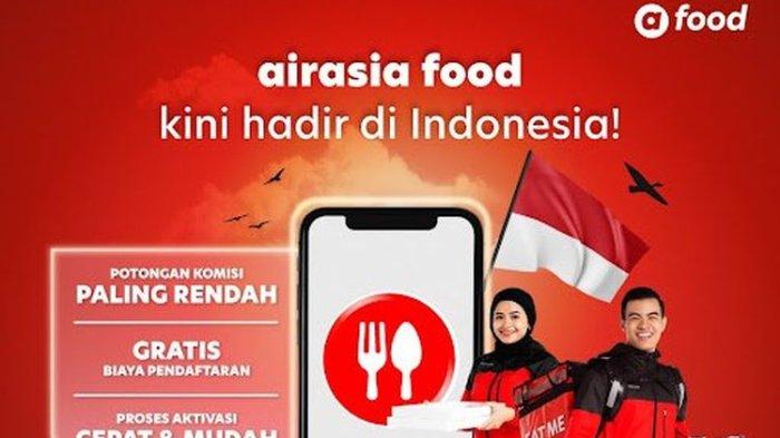 Ilustrasi layanan pesan-antar makanan airasia food.