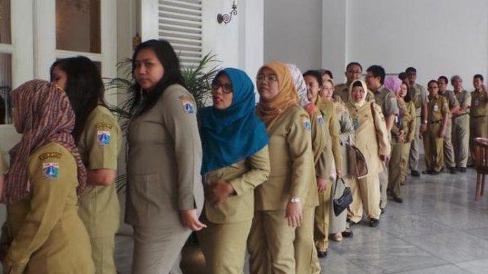 Ilustrasi PNS di lingkungan pemerintah provinsi DKI Jakarta.