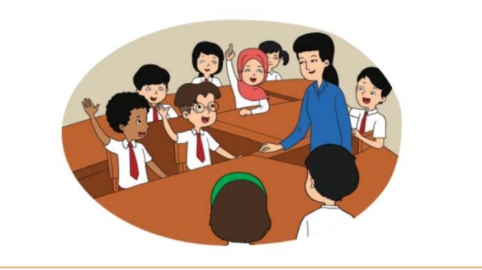 Ilustrasi proses belajar mengajar