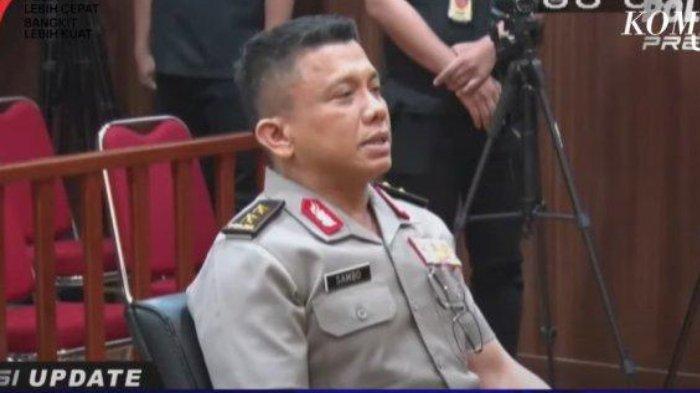 Irjen Ferdy Sambo menjalani sidang etik di Div Propam Polri, terkait pembunuhan ajudannya Brigadir Yosua atau Brigadir J, Kamis (25/8/2022).