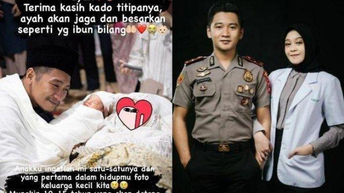 Istri Ipda Fadly Fachrezi Konggoasa meninggal.