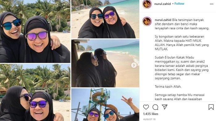 Istri kedua merindukan madunya yang sudah meninggal dunia