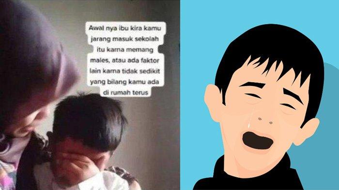 Jarang masuk sekolah, alasan bocah SD ini buat gurunya menangis