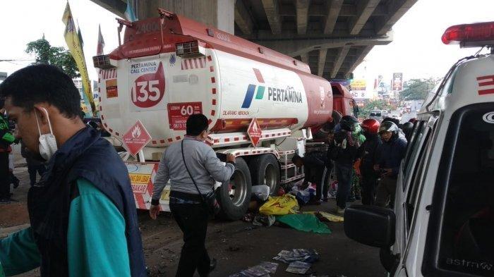 Kecelakaan beruntun di Cibubur (1)