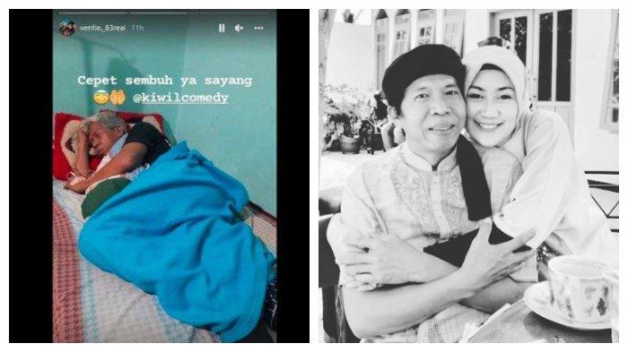 Kiwil meringkuk di kamar, tangan terpasang infus, Venti Figianti tulis doa