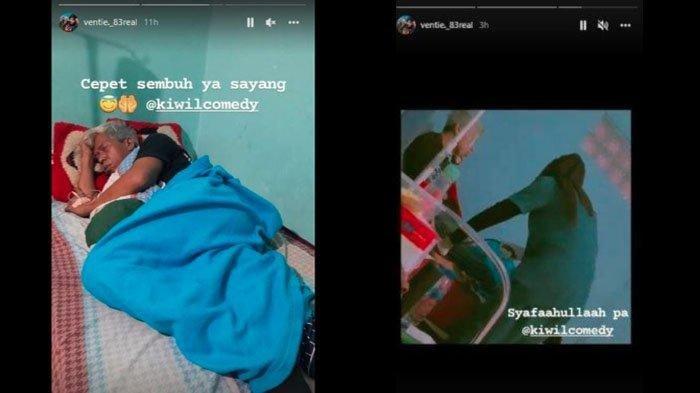 Kiwil tengah terbaring lemah di rumah