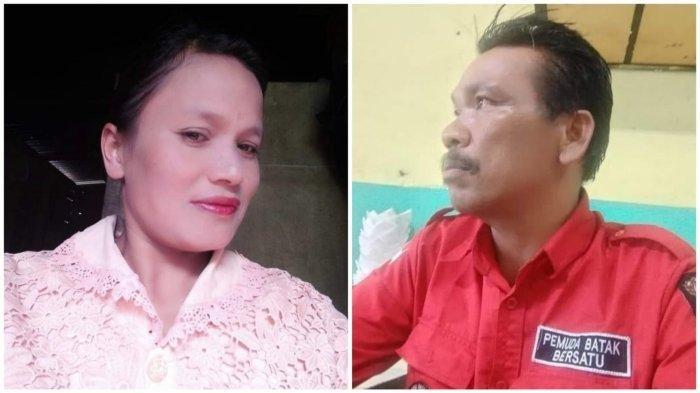Kolase foto Hinsa Sianturi dan Anita Manullang
