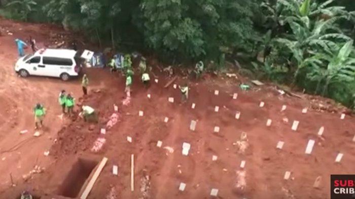 Kuburan masal korban virus corona