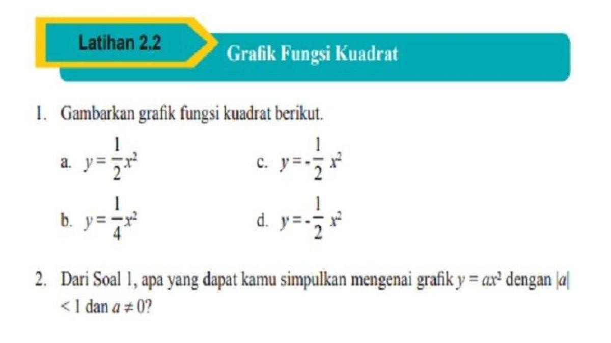 Kunci Jawaban Matematika Kelas 9 Halaman 92, 93.