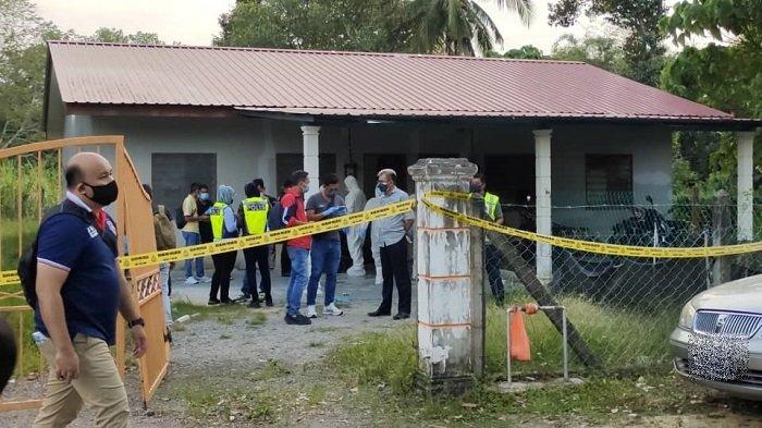Lokasi penemuan jenazah korban
