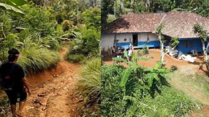 Lokasi rumah orangtua Asep Jaya