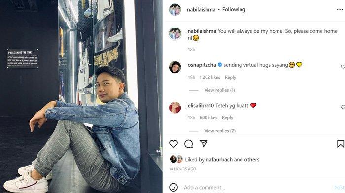 Luapan rindu Nabila Ishma nantikan kepulangan Emmeril Kahn