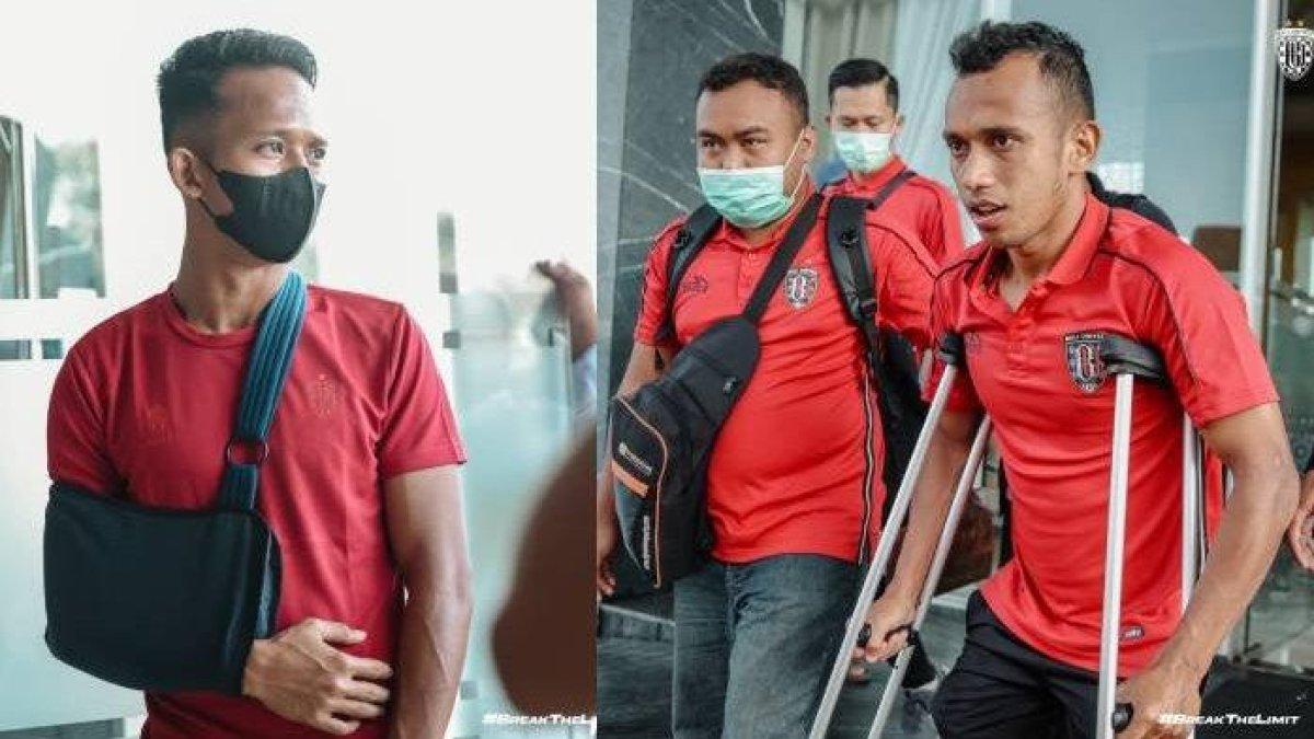 M Rahmat dan Irfan Jaya cedera usai laga Persebaya vs Bali United dalam pekan ke-8 BRI Liga 1 2022-2023 - Coach Teco Beberkan Kondisi Cedera Pemain di Tim, Ini Opsi Usai Irja dan Rahmat Diterpa Cedera.
