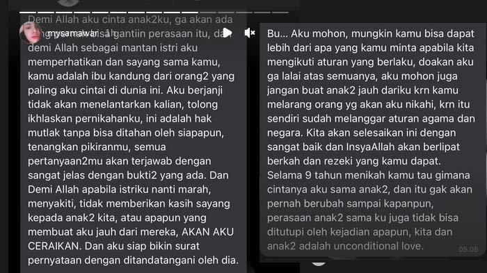 Mawar AFI bongkar chat Steno soal bakal ceraikan Susi