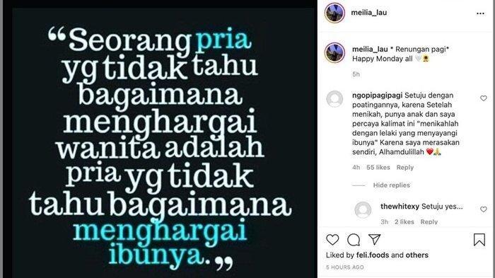 Kaesang kepergok jalan bareng Nadya Arifta, postingan Meilia Lau jadi sorotan.
