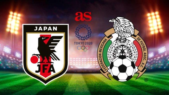 Meksiko vs Jepang perebutan medali perunggu Olimpiade Tokyo 2020.