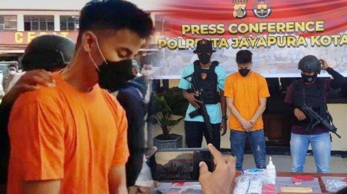 MM, tersangka pembunuh juragan emas di Papua. Dia diduga membunuh setelah terlibat cinta terlarang dengan istri korban.