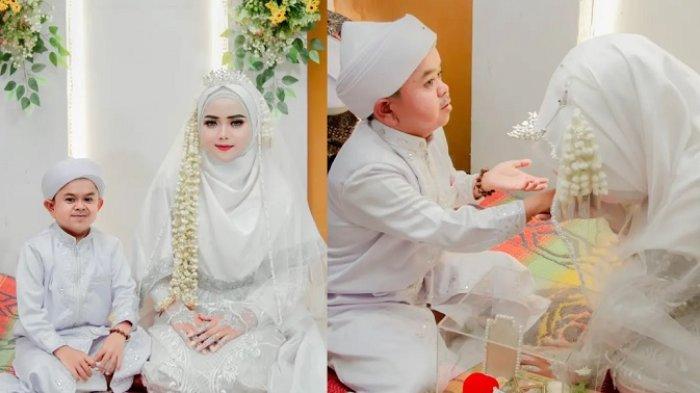 Momen pernikahan Ustaz Mumuy dan Yuli
