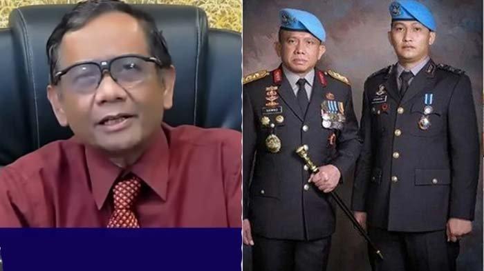 motif pembunuhan Brigadir J oleh Ferdy Sambo, dugaan perselingkuhan muncul, ini kata Mahfud MD