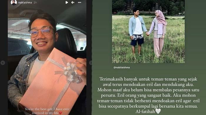 Nabila Ishma kenang momen diberi kado ultah dari Eril
