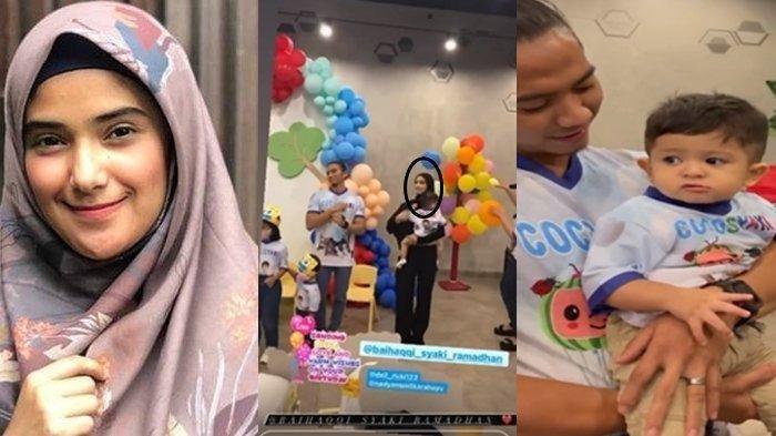 Nadya Mustika Rahayu dan Rizki DA rayakan ultah Syaki