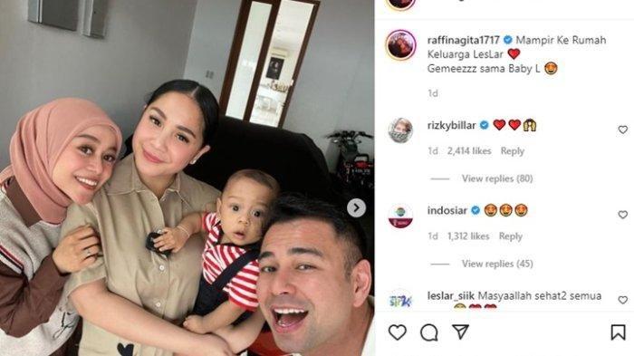 Nagita Slavina lagi-lagi mengejutkan netter dengan harga baju yang dikenakannya saat berkunjung ke rumah Lesty Kejora.