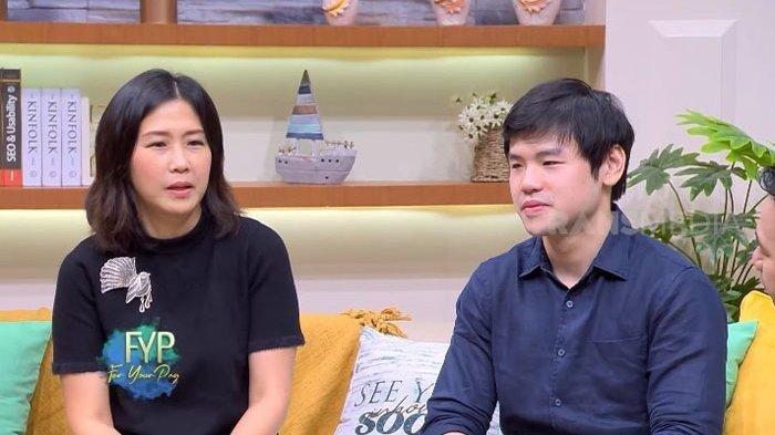 Nicholas Sean dan Veronica Tan saat menjadi bintang tamu dalam acara FYP Trans 7.