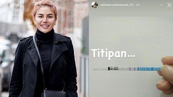 Nikita Mirzani pamer testpack positif