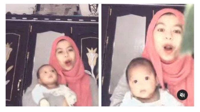 Nurrani seleb TikTok yang ngaku istri Iqbal Ramadhan kini sudah jadi mamah muda