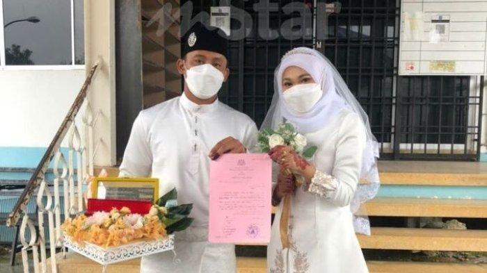 Pasangan suami-istri, Fahmy dan Nisha, 2 Januari 2022