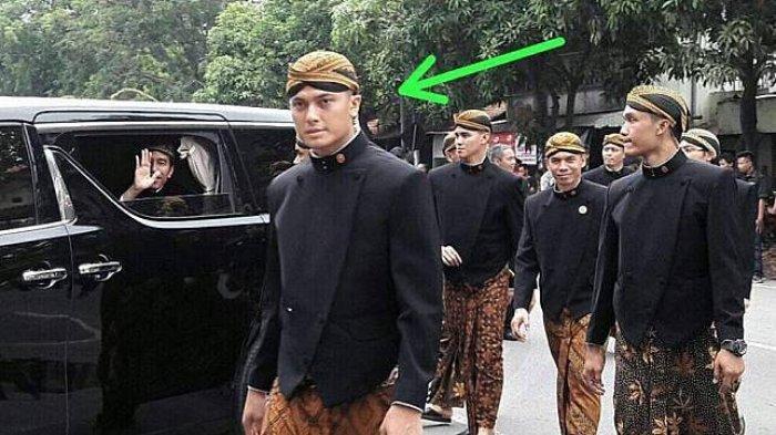 Paspampres ganteng viral Daniel Darryan