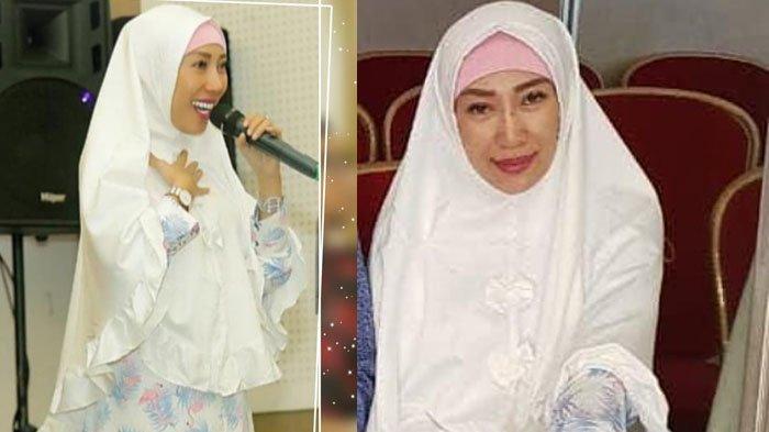 Penampilan terbaru Dewi Sanca yang kini berhijab. Minta doa untuk penyakitnya