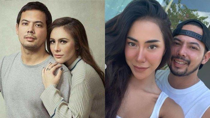 Potret Adilla Dimitri dan Wulan Guritno saat masih menikah (KIRI) dan bersama pacar barunya Baby Jovanca (KANAN)