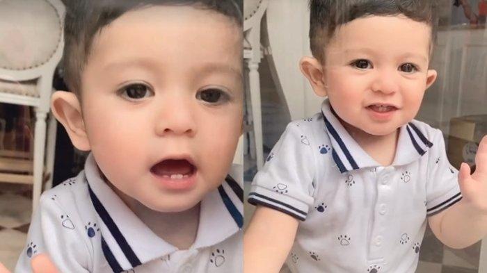Potret menggemaskan Syaki, anak Rizki DA dan Nadya