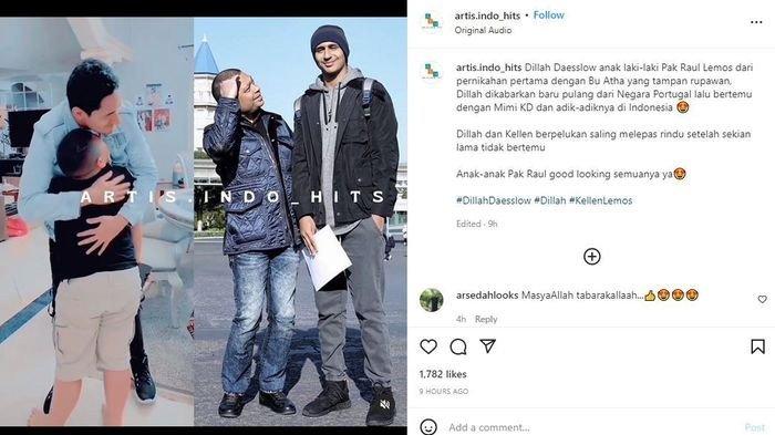 Potret tampan Dillah Daesslow, putra Raul Lemos yang pulang ke Indonesia
